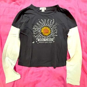Colorful Planet girls long sleeve shirt